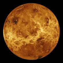 金星表面的全景图