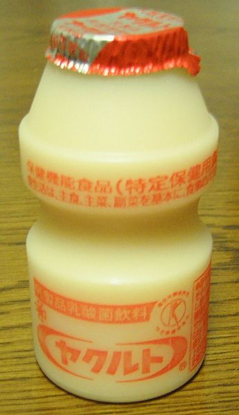 养乐多-一种含有益生菌的酸奶饮料