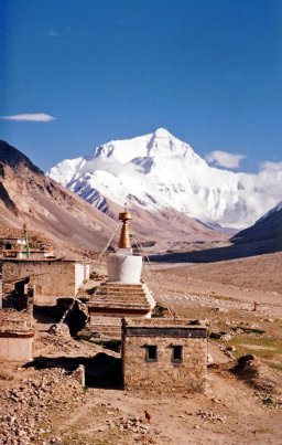 西藏龙博冈巴的珠穆朗玛峰