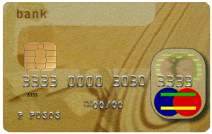 芯片和密码信用卡