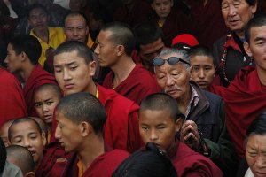 尼泊尔加德满都的藏人