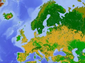 看欧洲地图