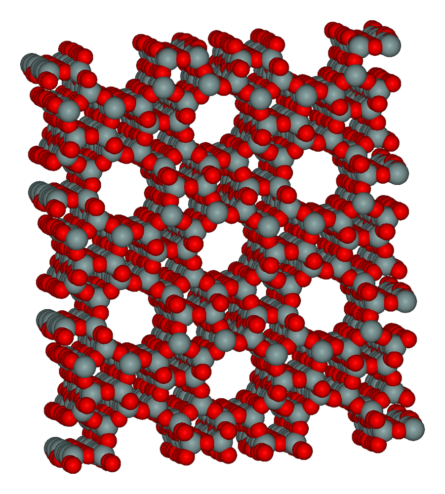 沸石ZSM-5的微孔分子结构
