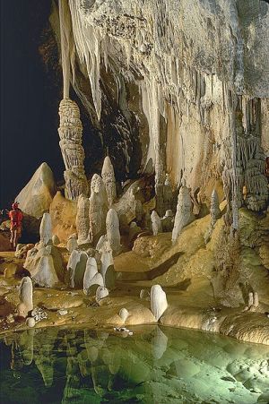 珍珠湾的Lechuguilla洞穴