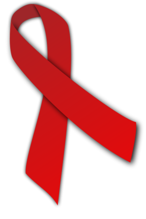 The Red Ribbon has become a symbol of HIV/Aids