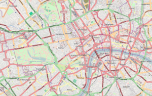 伦敦市中心地图