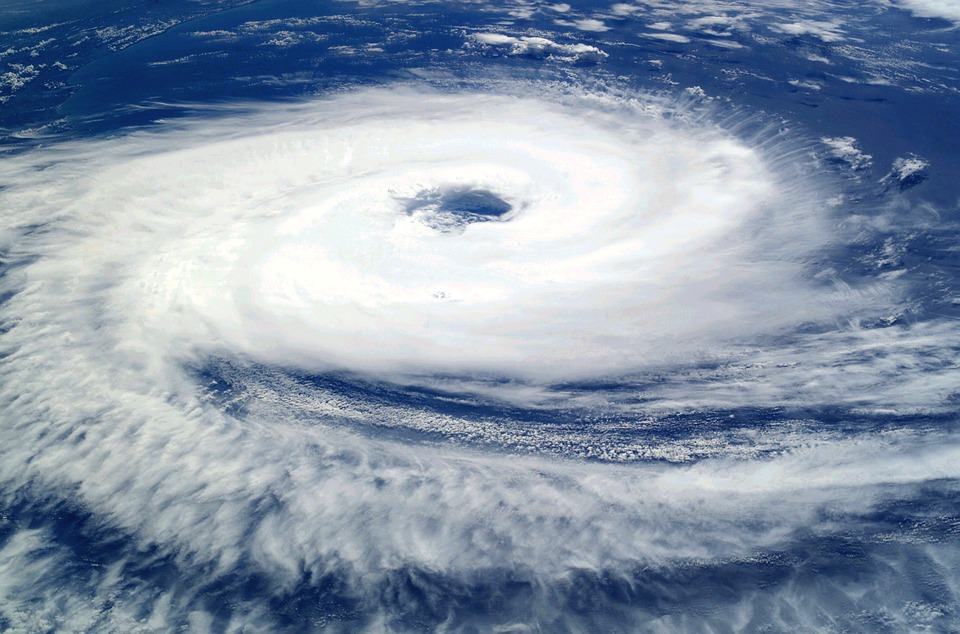 View of Cyclone Catarina from ISS