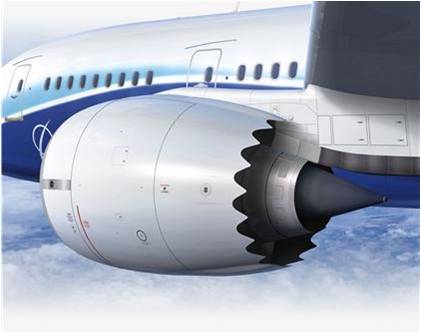 Rolls-Royce Trent 1000 powering the Boeing 787