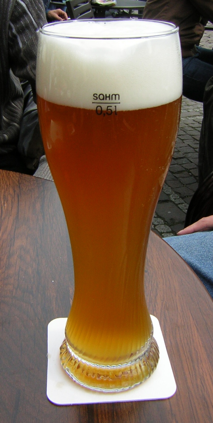 Wheat beer. Beer brewed with, surprisingly, wheat.