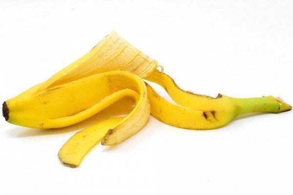 香蕉皮。