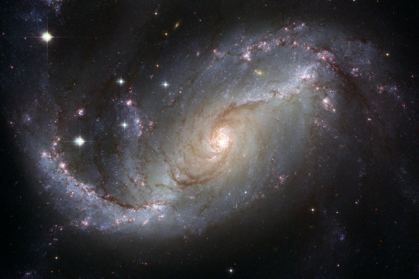 螺旋星系的图像