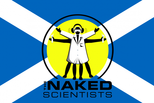 金宝搏app最新下载裸体科学家的标志出现在苏格兰国旗前