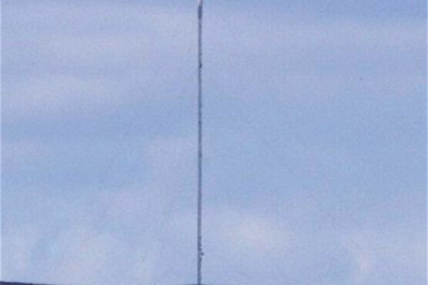 安格斯发射站的照片，也被称为安格斯高塔，摄于法夫。