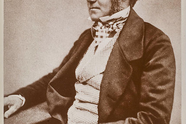 Photograph of Charles Darwin c. 1854