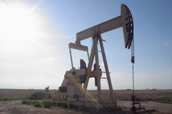 德克萨斯州的一口油井
