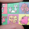 吸墨纸上的LSD标签。