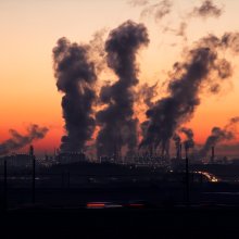 工厂产生的空气污染