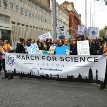 支持“为科学游行”的人