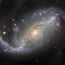 螺旋星系的图像