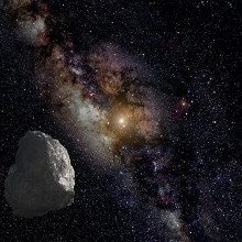 Artists Impression of a Kuiper Belt Object