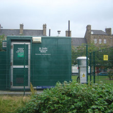 苏格兰爱丁堡的空气质量监测站