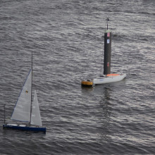 2012年9月，卡迪夫，世界机器人帆船锦标赛