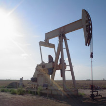 德克萨斯州的一口油井
