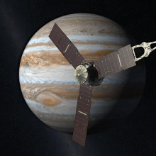 朱诺号宇宙飞船将于2016年抵达木星轨道